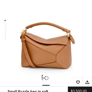 Loewe Small Puzzle Bag in Soft Grained Calfskin